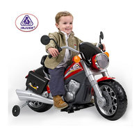 Custom Falcon Chopper Bike With Helmet-6v (690) Picture