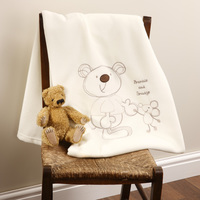 Bed-e-byes Bramble & Smudge Fleece Blanket Picture