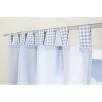 Baroo Tab Top Curtain-artic Blue Picture