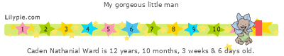 Lilypie 1st Birthday Ticker